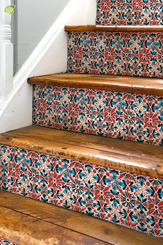 Mexican Talavera Tile Pattern