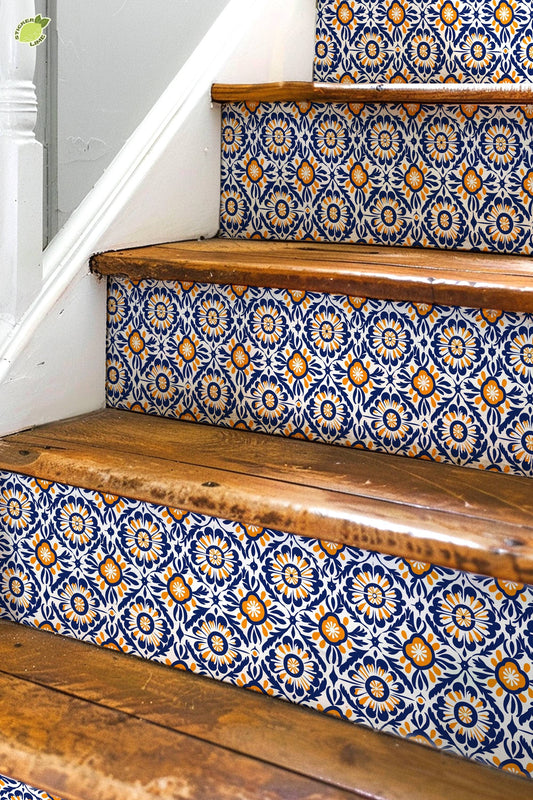 Mexican Talavera Tile Pattern